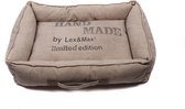 Lex & Max Handmade - Hondenmand - 60x45x15cm - Zand