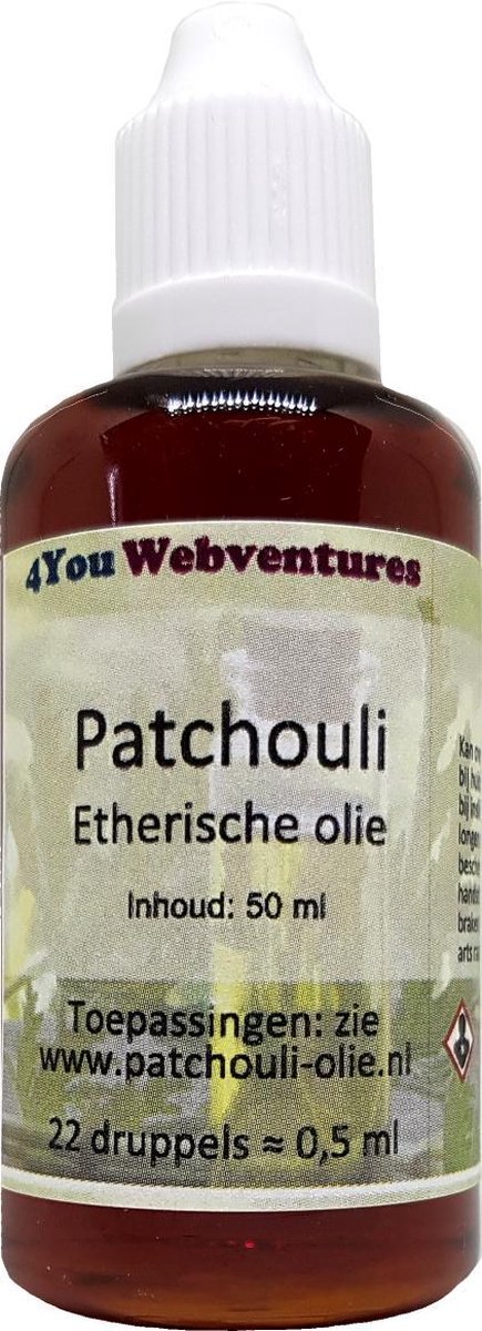Goedkoopste Pure etherische patchouli olie - 50 ml - etherische olie - essentiële olie