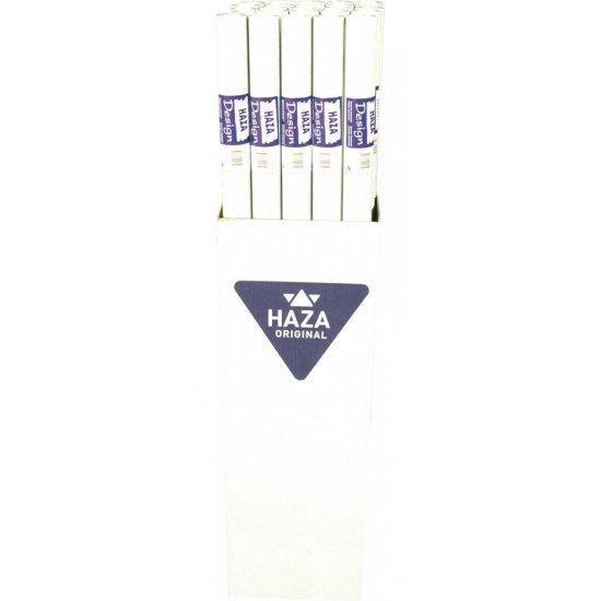 Damastpapier tafelkleed wit rol 25m