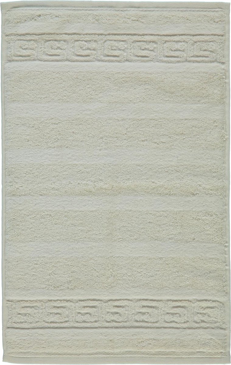 CAWÖ Noblesse Uni Gastendoekje - Natuur - 30x50
