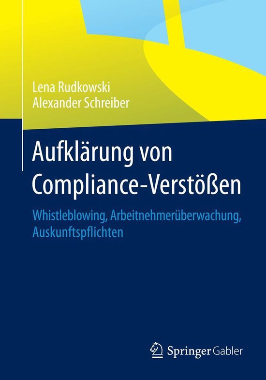 Aufklärung von Compliance-Verstößen - cover