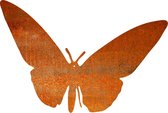 Vlinder 8 - silhouet van cortenstaal