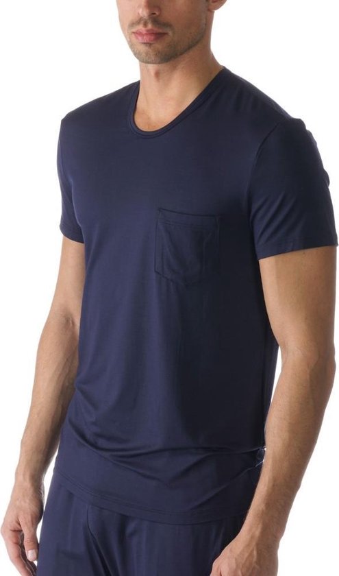 Mey Lounge Shirt korte mouw Club Coll Heren 65630 - Blauw