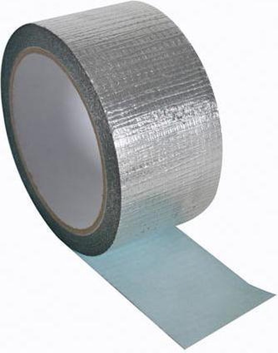Tape aluminium 100 mm x 50 m 1 rouleau de ruban isolant professionnel aluminium rouleau de bande détanchéité 