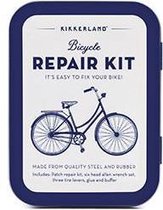Kikkerland Reparatie set - 6-delig - Voor in je rugzak op de fiets - Goed voorbereid op weg