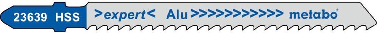 Stroomzaagbladen expert aluminium Nutz-L.74mm Tandst.3mm HSS gefreesd geslepen 5 Stuks