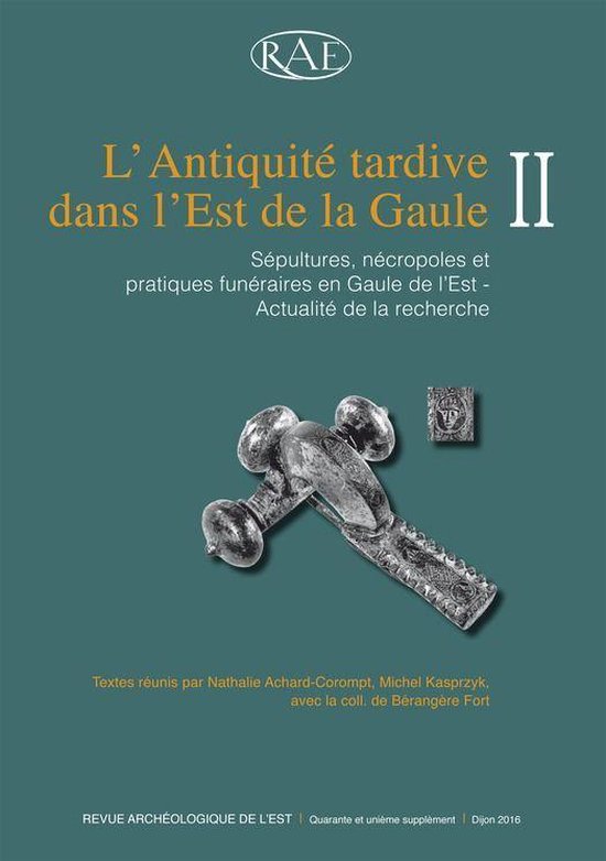 Suppléments à la Revue archéologique de l’Est - L’Ant ... - cover