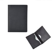 CoshX® Vintage Unisex Creditcardhouder Zwart Leder