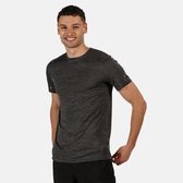 Mannen Fingal V Grafisch actief T-shirt Outdoorshirt grijs