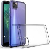 Huawei Y5P Hoesje Schokbestendig en Dun TPU Transparant