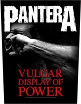 Pantera Rugpatch Vulgar Display Of Power Zwart