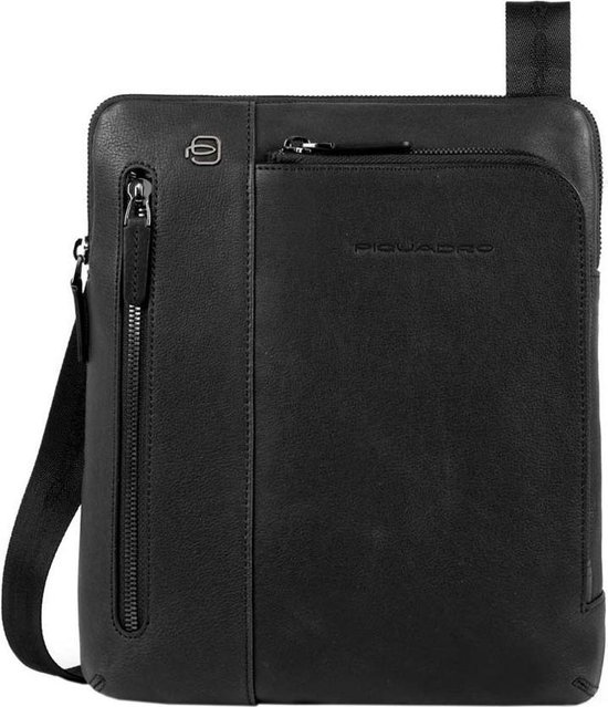 Piquadro Black Square iPad épaule Pocketbook noir