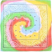Zac's Alter Ego Bandana Multicolour Tie Dye Paisley Multicolours