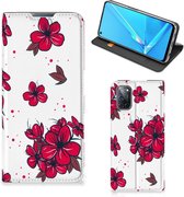 Smartphone Hoesje OPPO A52 | A72 Mobiel Cover Blossom Red