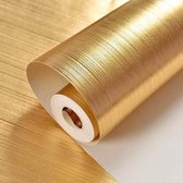 Vinyl behang Brushed Gold