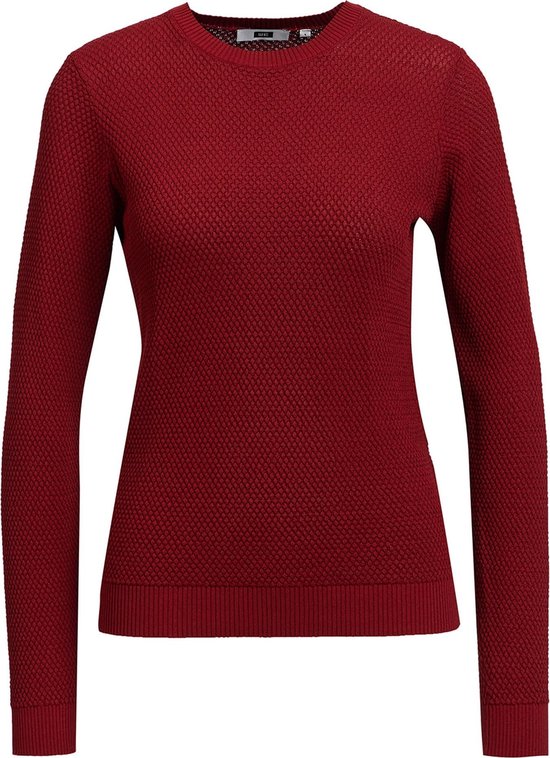 | WE Fashion Dames fijngebreide trui met structuur DAMES TRUI | 77910011 WE Fashion