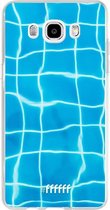 Samsung Galaxy J5 (2016) Hoesje Transparant TPU Case - Blue Pool #ffffff