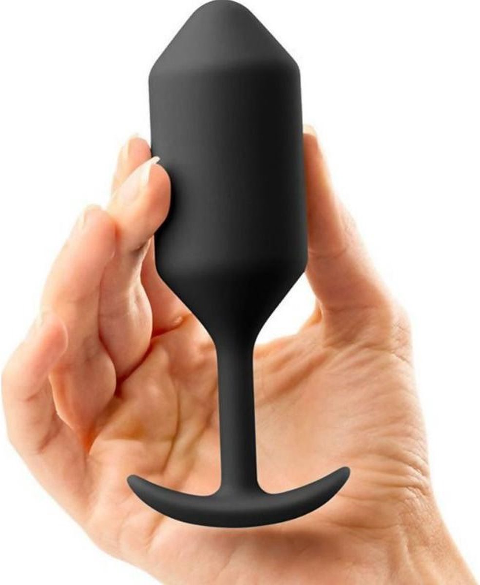Goedkoopste B-Vibe - Snug Plug 3 Zwart