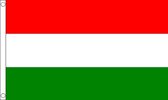 Vlag Hongarije 90x150cm