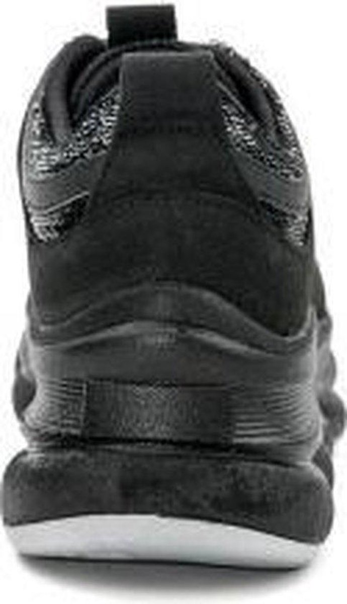 Ewoll Star Walker Dames Sport Sneaker met hoge zool - zwart - Maat 36