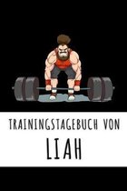 Trainingstagebuch von Liah: Personalisierter Tagesplaner f�r dein Fitness- und Krafttraining im Fitnessstudio oder Zuhause