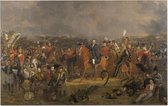 De slag bij Waterloo, Jan Willem Pieneman - Foto op Forex - 60 x 40 cm