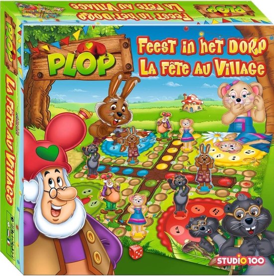 Boek: Plop en de Peppers : spel - Feest in het dorp, geschreven door Studio 100
