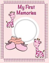 Baby Girl's First Year Memory Book: Higher Quality Version - A Great Photo Notebook of Firsts - Little Artist Baby Journal - Baby Beautiful Pink - Hel