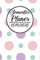 Semester Planer 2019 / 2020: Semesterplaner 2019 2020 - Studienplaner A5, Semesterkalender, Timer, Uni Planer