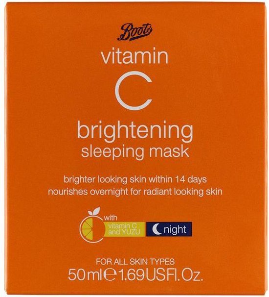 Boots Vitamin C Brightening Sleeping Mask