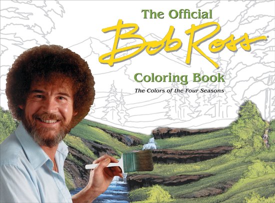 Bob Ross The Four Seasons Coloring Book The Colors of the Fo ... - cover