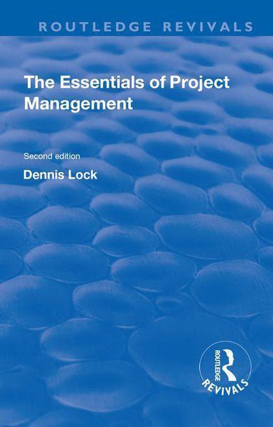Routledge Revivals - The Essentials of Project Management - cover