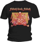 Black Sabbath Heren Tshirt -L- Sth Bloody Sth Zwart
