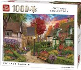 Prachtige herfsttuin puzzel - Cottage Garden -  1000 stukjes