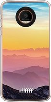 Motorola Moto Z Force Hoesje Transparant TPU Case - Golden Hour #ffffff