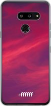 LG G8 ThinQ Hoesje Transparant TPU Case - Red Skyline #ffffff