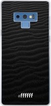Samsung Galaxy Note 9 Hoesje Transparant TPU Case - Black Beach #ffffff
