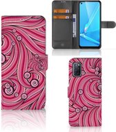 Hoesje ontwerpen OPPO A72 | OPPO A52 GSM Hoesje Swirl Pink