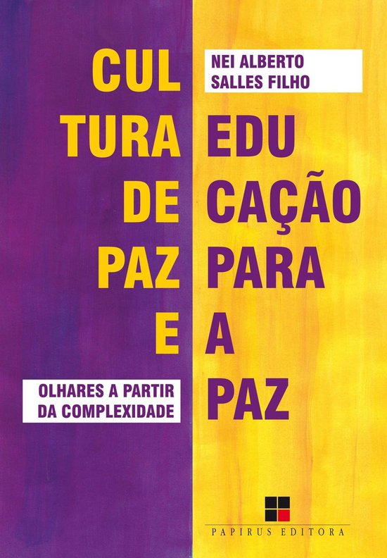Cultura de paz e educação para a paz - cover