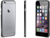 Avanca Telefoonhoes Aluminium Behuizing/Bumper - 100% Schokbestendig - iPhone 6/6s - Zwart