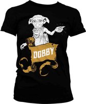 Harry Potter Dames Tshirt -M- Dobby Zwart