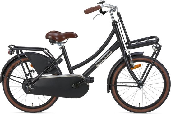 Popal Daily Dutch Basic Kinderfiets - 20 inch - Matzwart | bol.com