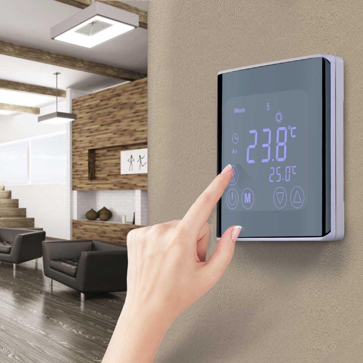 vernieuwen huiselijk Reclame Thermostaat C17 GH1 - Inbouw Digitale Thermostaat - Verwarming - Touchscreen  -... | bol.com
