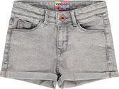 Vingino Essentials Kinder Meisjes High Waist Short Jeans - Maat 122