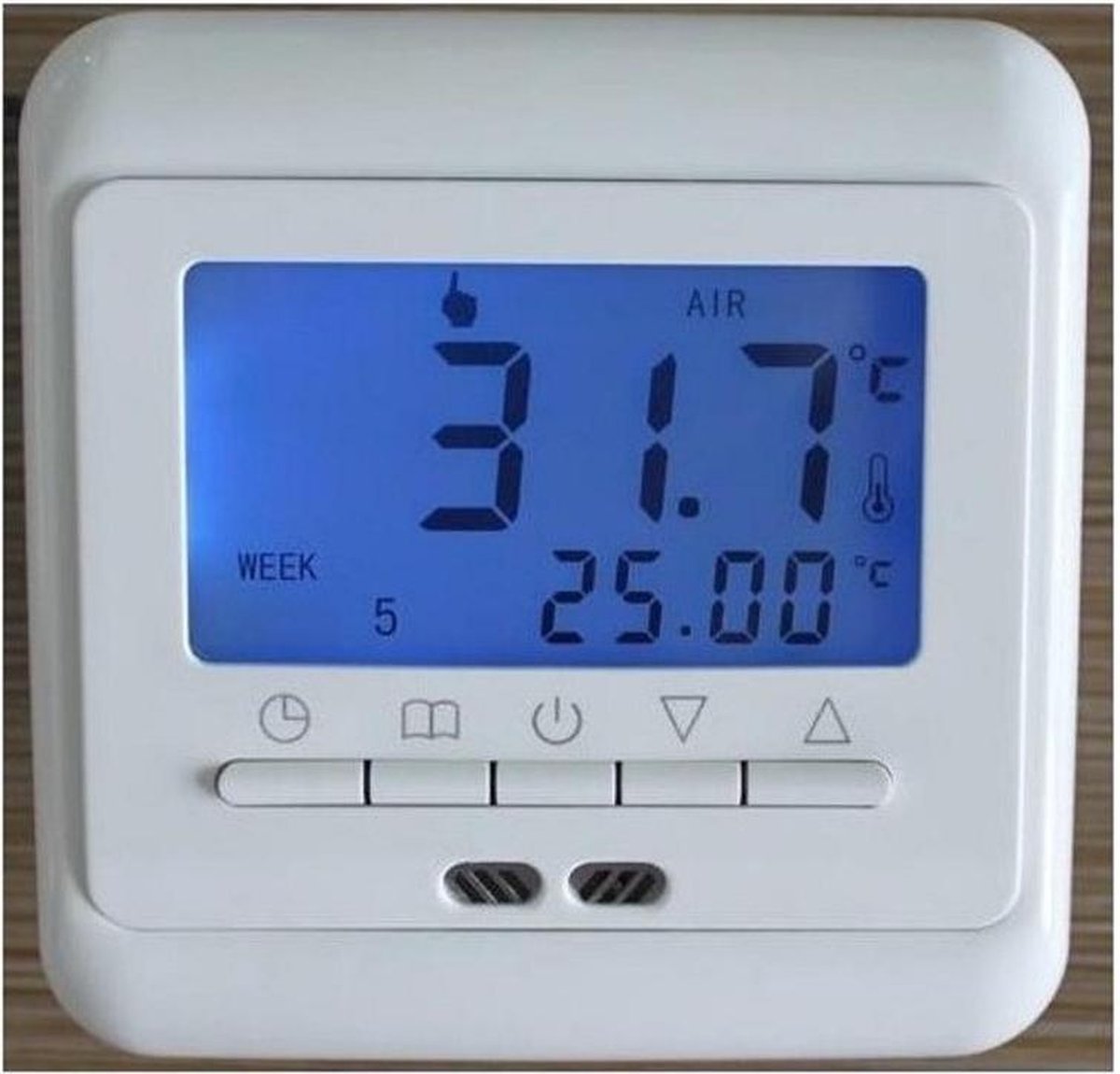 2HEAT 24V inbouw thermostaat met ruimte en vloersensor