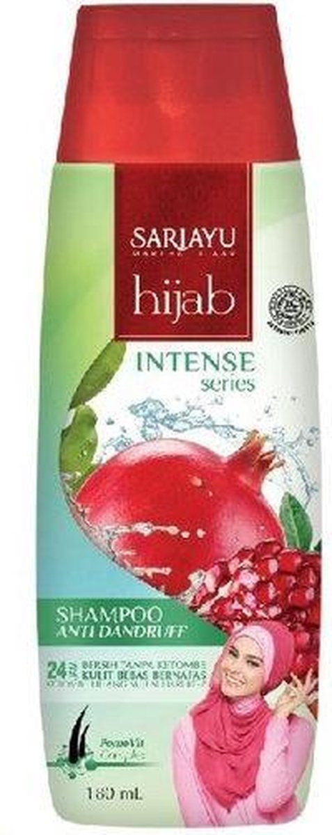 Sariayu Hijab Intense Series Shampoo Anti roos – 180 ml