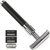 Parker 92R Safety Razor / Butterfly Gesloten Kam Incl 10 Mesjes