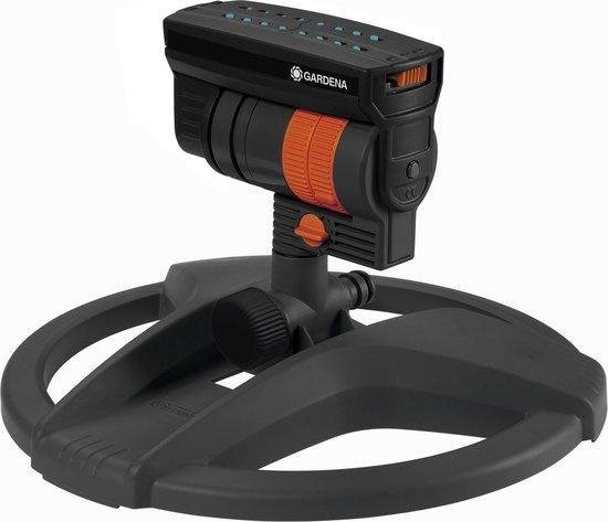 Zwenksproeier Gardena Aquazoom Compact instelbaar bereik 3-18 m sproeioppervlak 216 m² vorst- en uv-bestendig