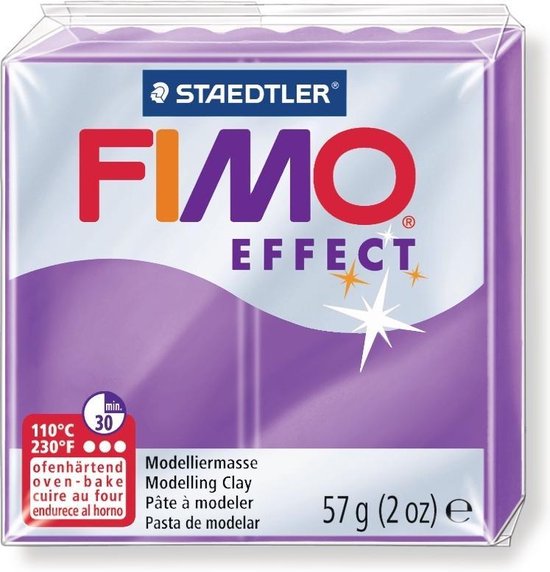 Staedtler FIMO 8020 Boetseerklei 57g Paars 1stuk(s)