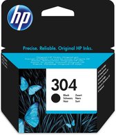 HP 304 - Zwart - origineel - inktcartridge - voor AMP 130; Deskjet 26XX, 37XX; Envy 50XX